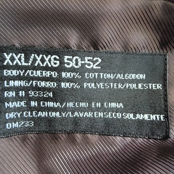 JF J.Ferrar Corduroy Brown Blazer XXL-XXG 50-52 - Picture 9 of 9